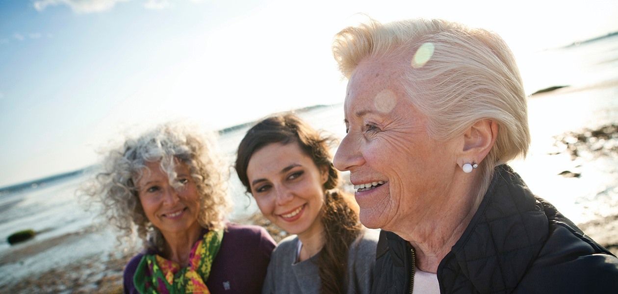 female family members chatting on beach 2026 01 11 10 32 16 utc
