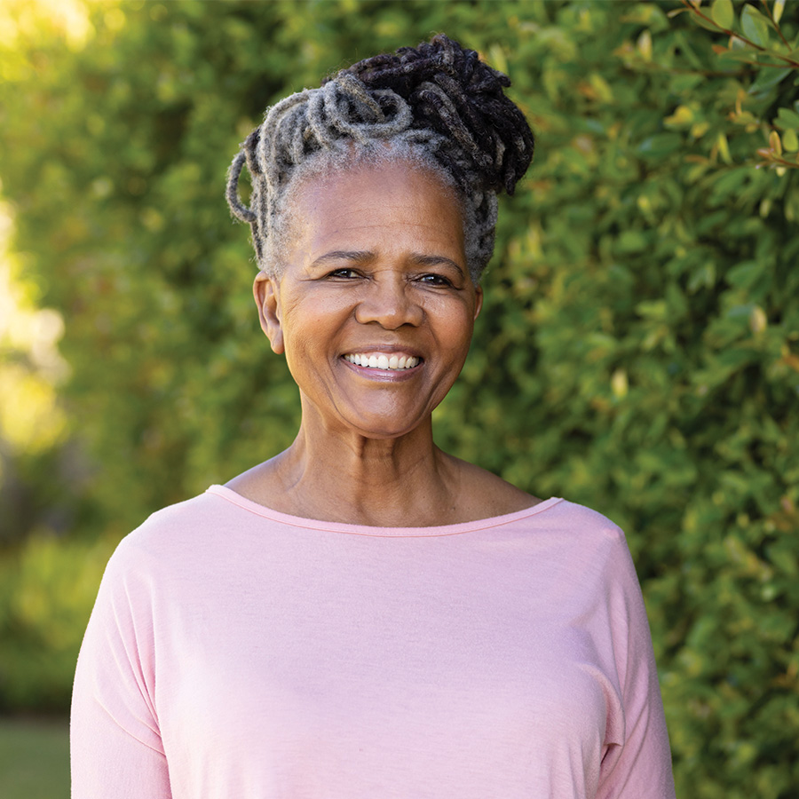 senior african american woman standing and smiling 2026 04 10 17 03 13 utc