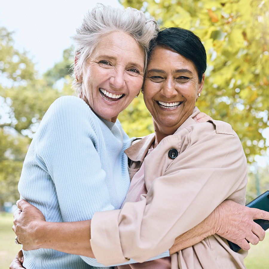 senior women bonding or hug portrait in nature pa 2026 03 25 06 32 42 utc