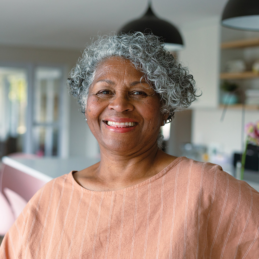 happy african american senior woman standing stand 2026 03 09 01 55 02 utc