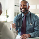 handshake healthcare or welcome with doctor and p 2026 01 09 10 33 32 utc